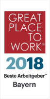 Logo Great Place to Work Bavaria 2018